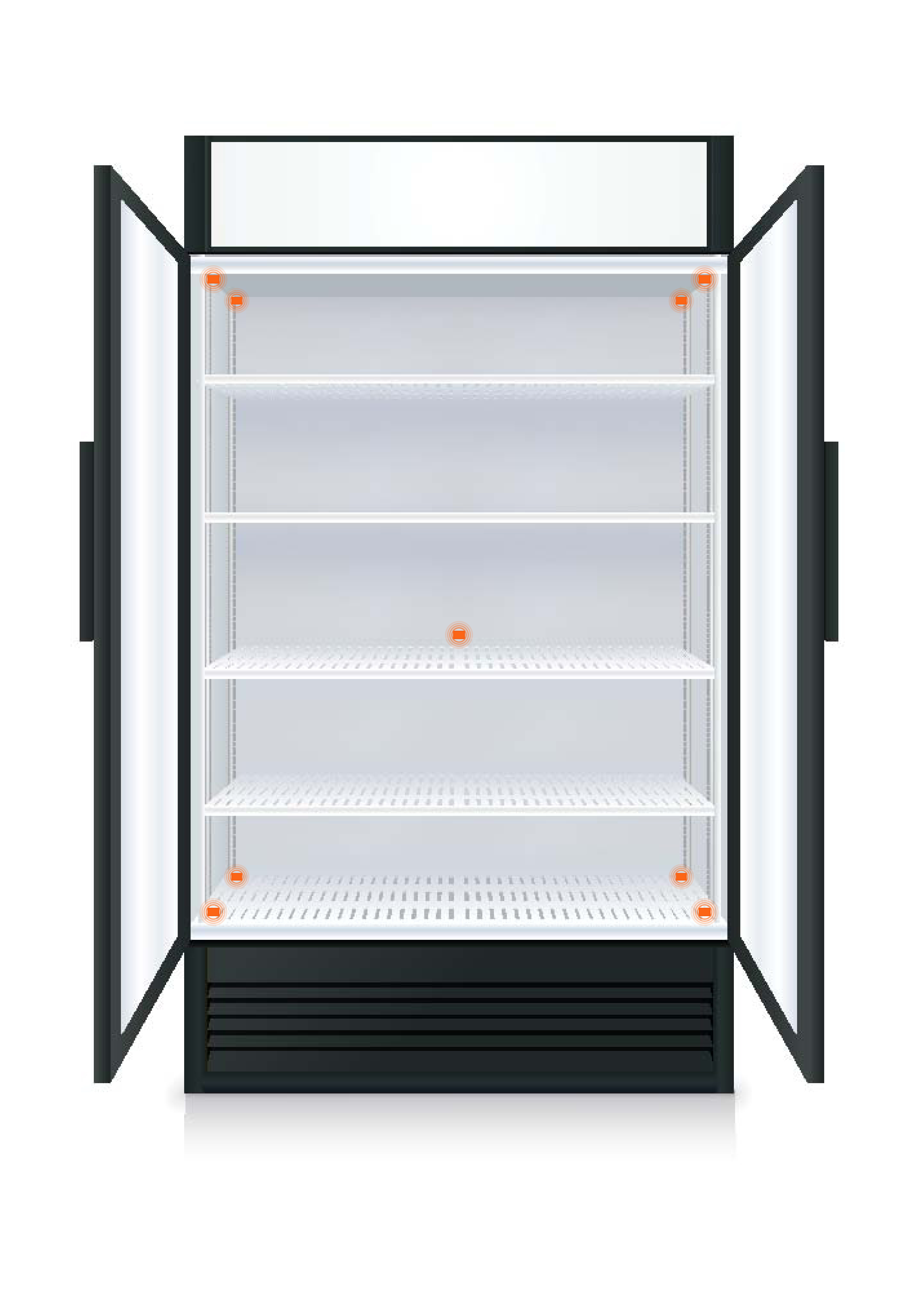 fridge temperature mapping equipment