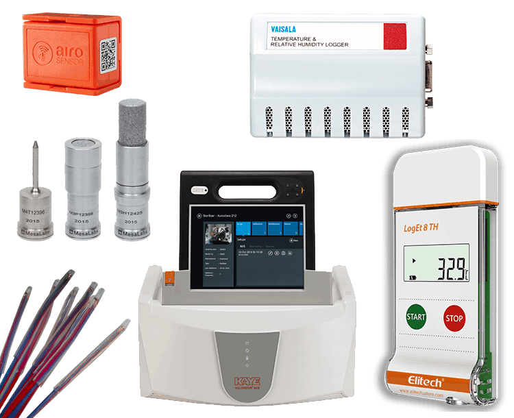data loggers and temperature and humidity sensors
