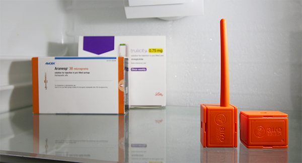 Pharmacy fridge temperature monitoring
