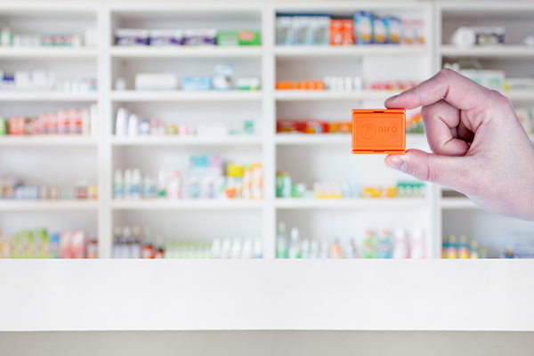 Monitor the temperatures in your pharmacy fridge or pharmacy refrigerator and freezers simply with the AiroSensor!