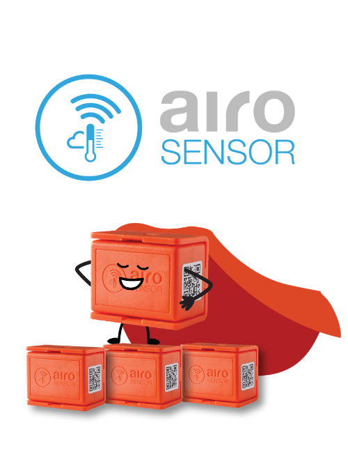 AiroSensor for vaccine temperature monitoring