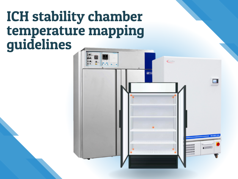 ICH stability chamber temperature mapping guidelines