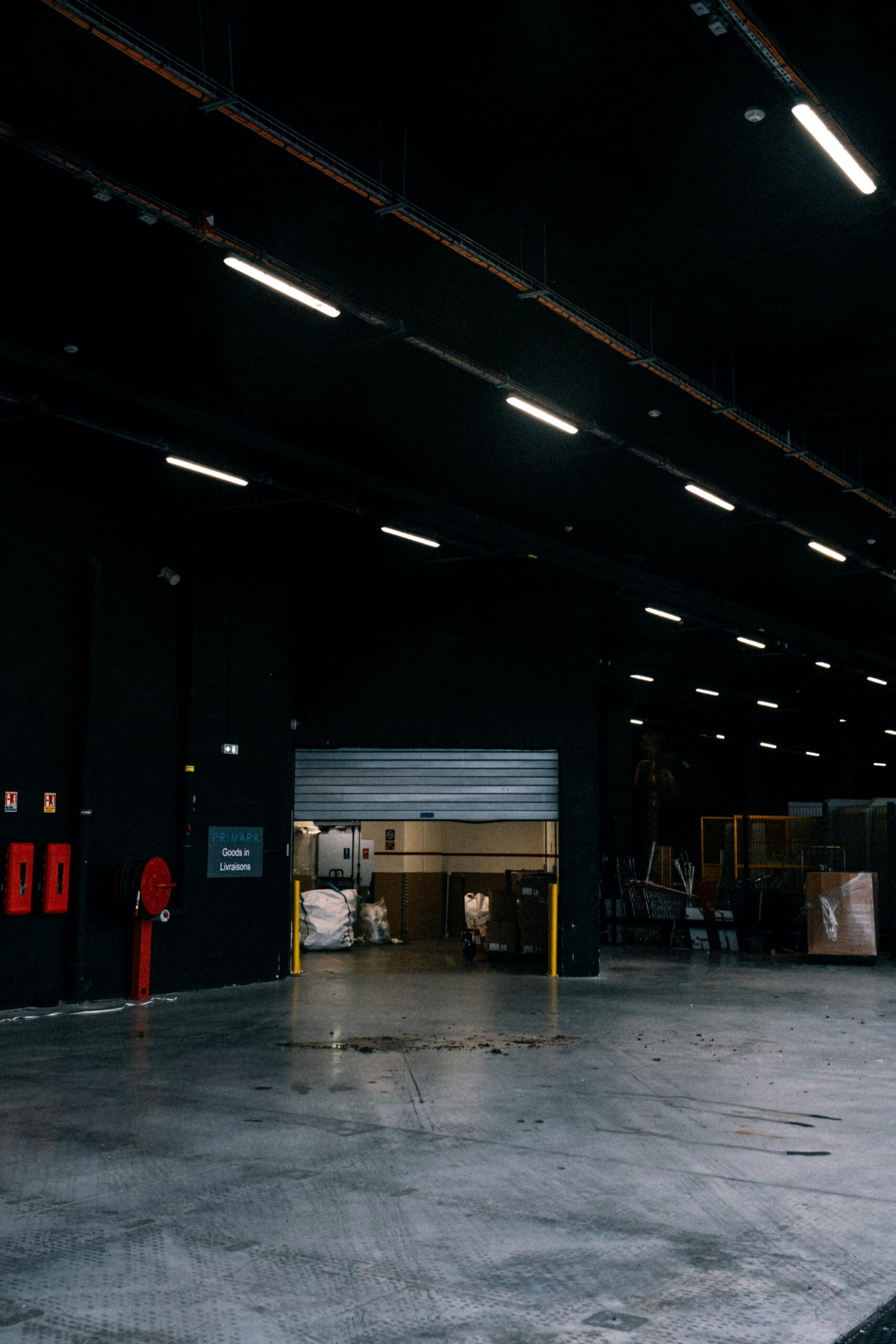 Warehouse that is temperature controlled and monitored